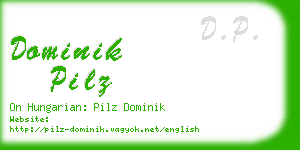 dominik pilz business card